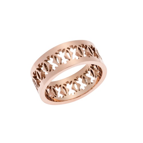 Δαχτυλίδι Senza Rose Gold Steel - SSD3028