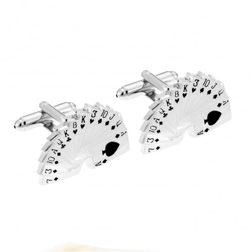 Μανικετόκουμπα SENZA Silver Brass - SSD3946SR