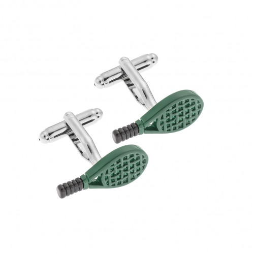 Μανικετόκουμπα SENZA PVC Silver Brass - SSD4006