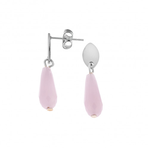 Σκουλαρίκια Senza Steel - SSD4335SPK