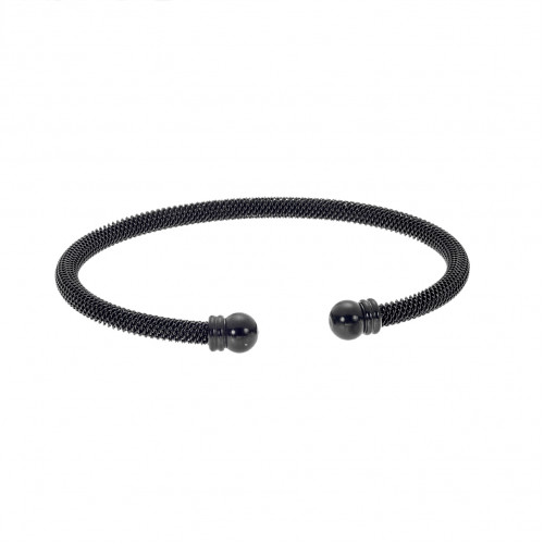 Βραχιόλι SENZA Steel Black Plated - SSD4802BK