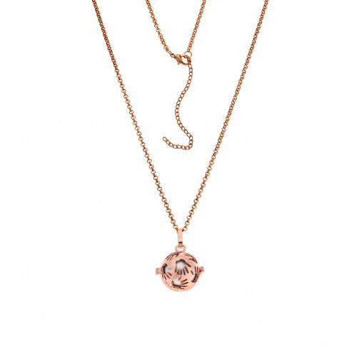 Μενταγιόν SENZA Γυναικείο Εγκυμοσύνης Babybell με Χεράκια - SSD4830RGGY