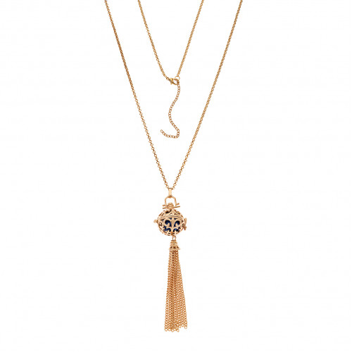 Μενταγιόν SENZA Γυναικείο Εγκυμοσύνης Babybell με Μπάλα και Αλυσίδες - SSD4846GDDB