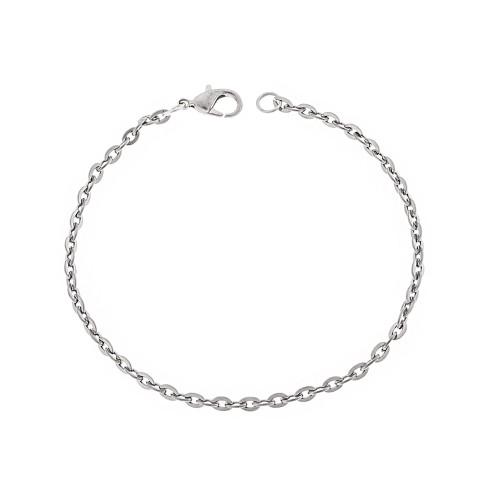 Βραχιόλι Senza Stainless Steel Gun Metal - SSD4850GMBR