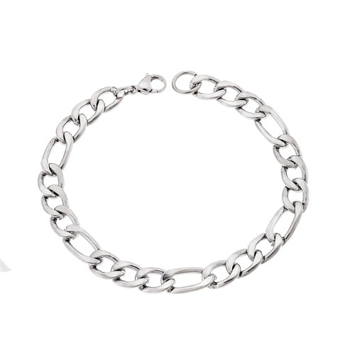 Βραχιόλι Senza Stainless Steel Silver - SSD4855BSRBR