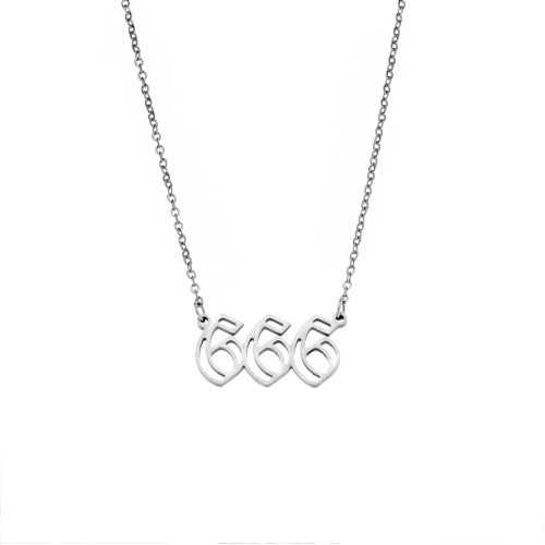 Κολιέ Senza Stainless Steel, Angel Numbers - SSD5204-6SR