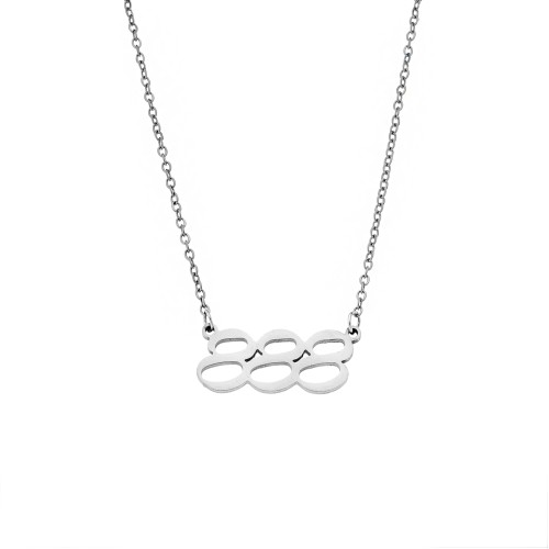 Κολιέ Senza Stainless Steel, Angel Numbers - SSD5205-8SR