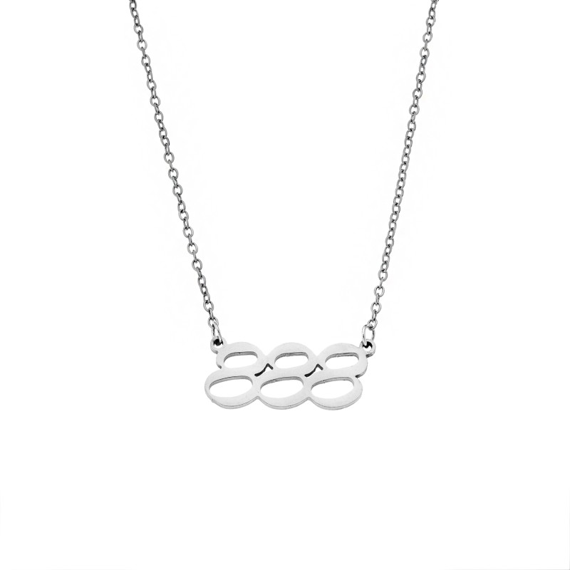 Κολιέ Senza Stainless Steel, Angel Numbers - SSD5205-8SR