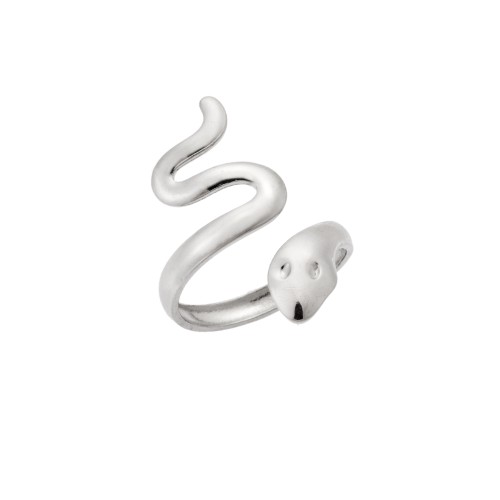 Δαχτυλίδι Senza Steel, με φιδάκι - SSD5389SR