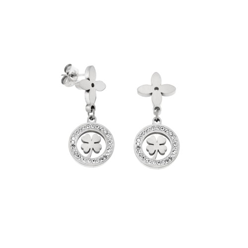 Σκουλαρίκια Γυναικεία SENZA Gold Plated Steel - SSD5397SR