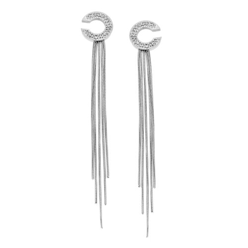 Σκουλαρίκια Γυναικεία SENZA Από Ατσάλι - SSD5402SR