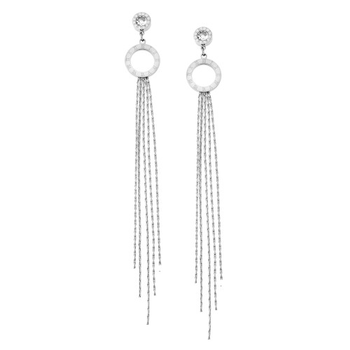 Σκουλαρίκια Γυναικεία SENZA Από Ατσάλι - SSD5403SR