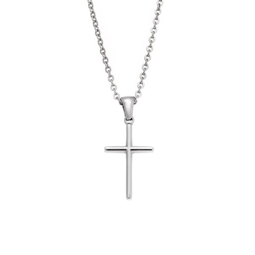 Μοτίφ Senza Men's Steel, Σταυρός από Ατσάλι - SSD5568SR