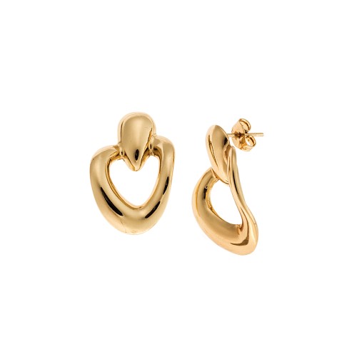 Σκουλαρίκια Γυναικεία SENZA Gold Plated Steel - SSD5726GD