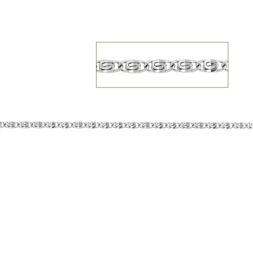 Καδένα Senza Stainless Steel Silver - SSD5856SR