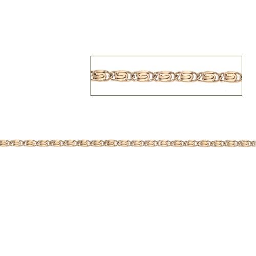 Καδένα Senza Stainless Steel Gold Plated - SSD5857GD