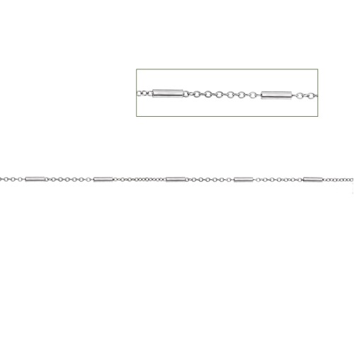 Καδένα Senza Stainless Steel Silver - SSD5857SR