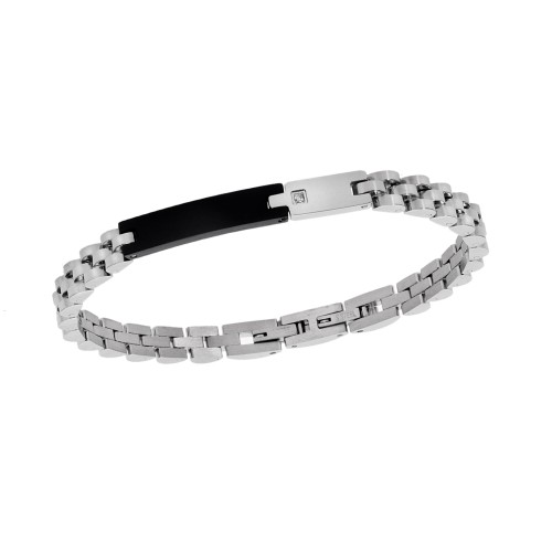 Βραχιόλι Senza Men's Stainless Steel - SSD5950SR