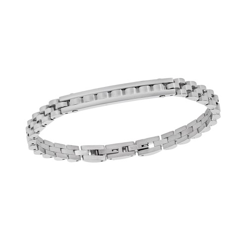 Βραχιόλι Senza Men's Stainless Steel - SSD5951SR