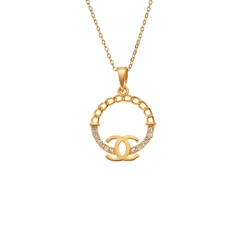 Κολιέ SENZA Gold Plated Ασήμι 925 - SSR4501GD